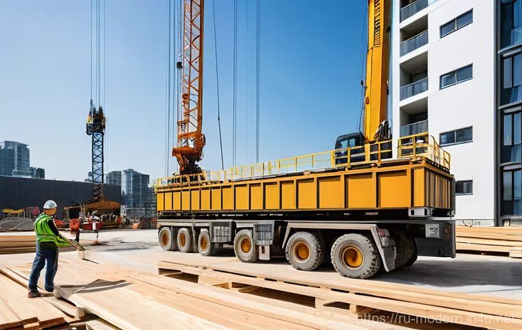 현대건축물 목조 건축 현대화 - An interior shot of a sunlit, modern wooden living room, exuding warmth and tranquility. Large panor...
