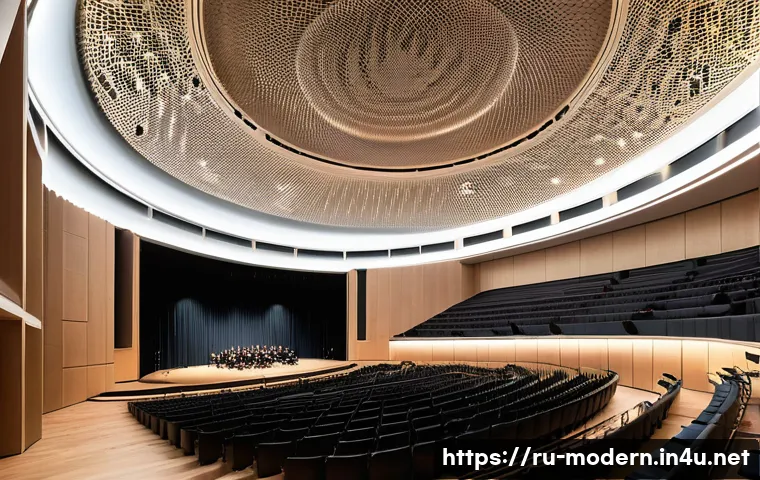 현대건축물 콘서트홀 음향 설계 관련 이미지 1